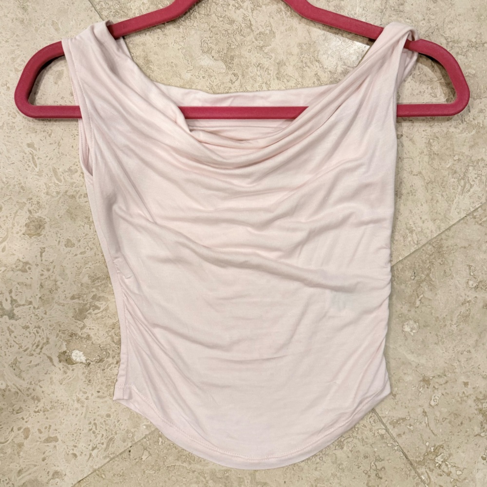 Cotton On Light Pink Twist strap top